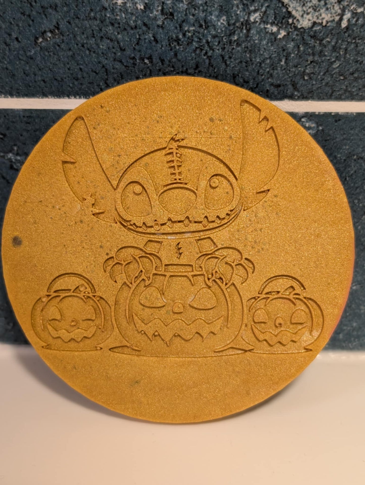 Halloween Stitch Wax Melt Silicone Mould