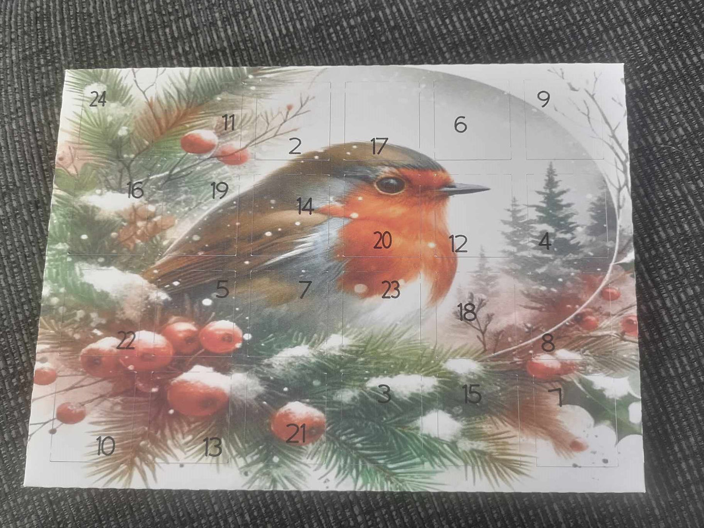 Christmas Advent Calendar Box Packaging & Advent Mould