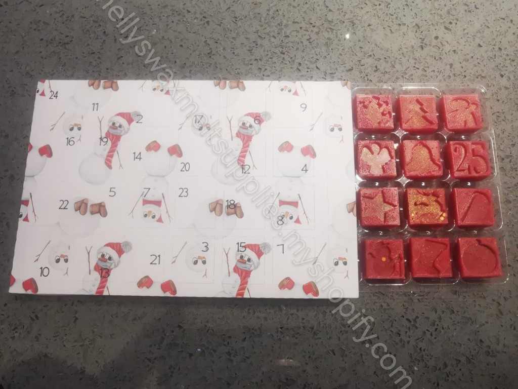 Christmas Advent Calendar Box Packaging & Advent Mould