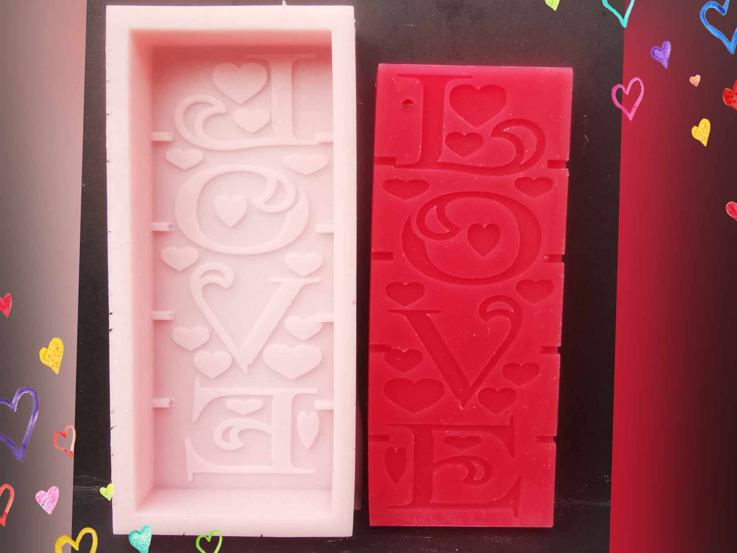 VALENTINES Silicone Moulds