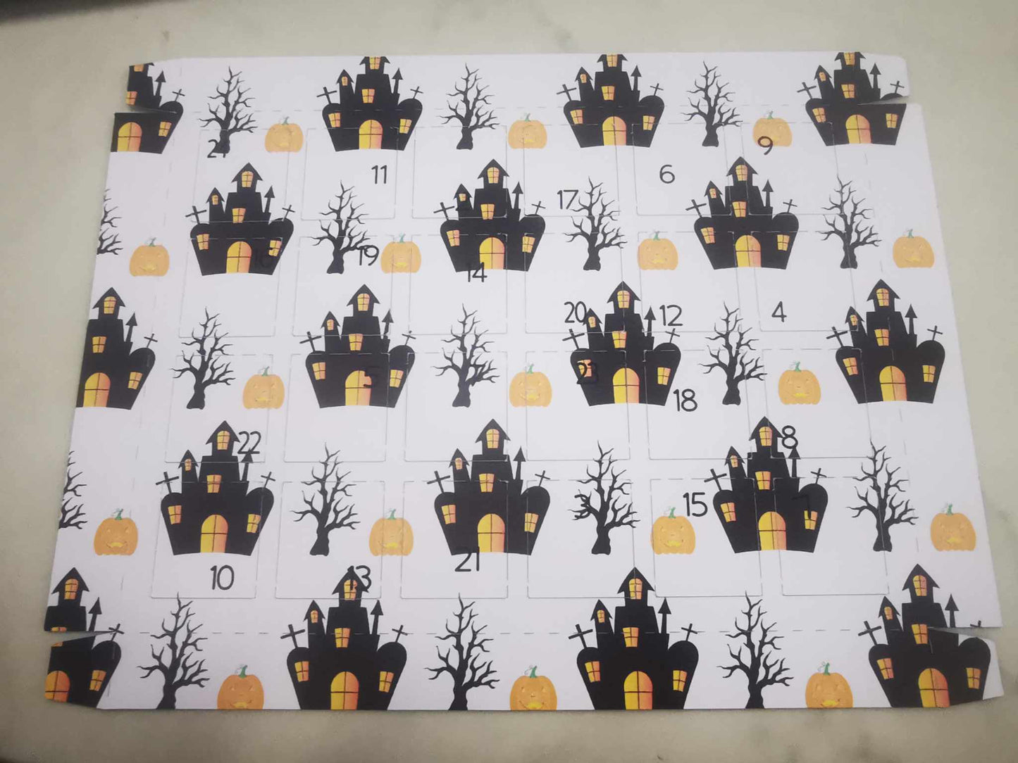 HALLOWEEN Advent Calendars - Box Packaging Only & Trays