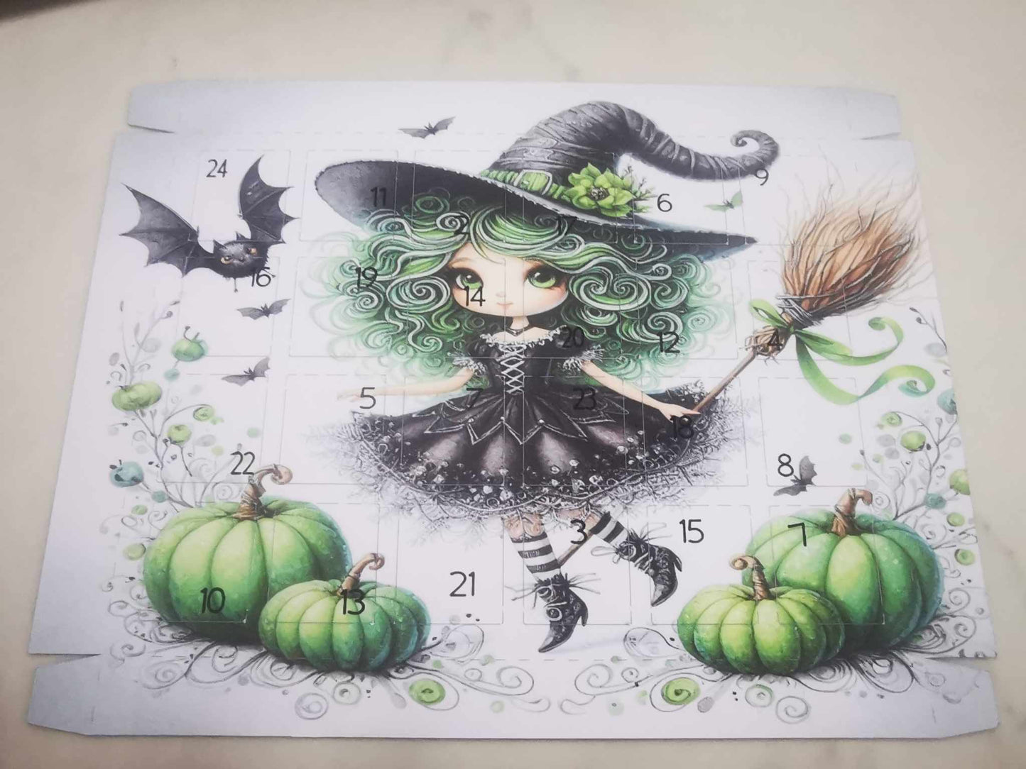 HALLOWEEN Advent Calendars - Box Packaging Only & Trays