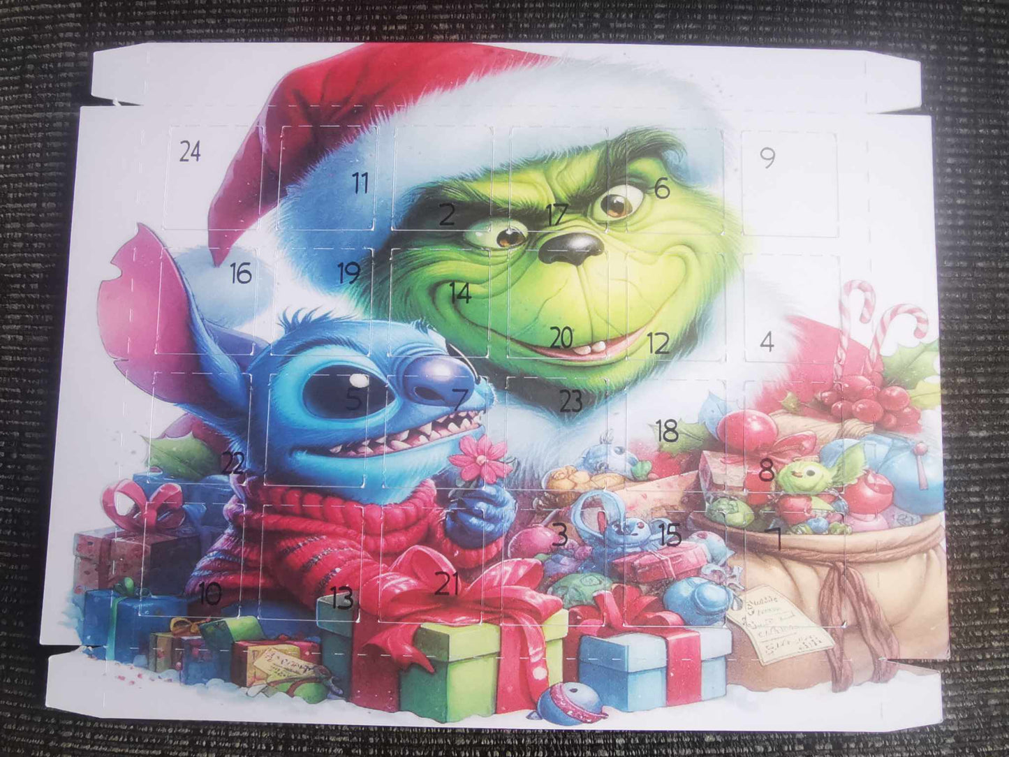 Christmas Advent Calendar Box Packaging & Advent Mould