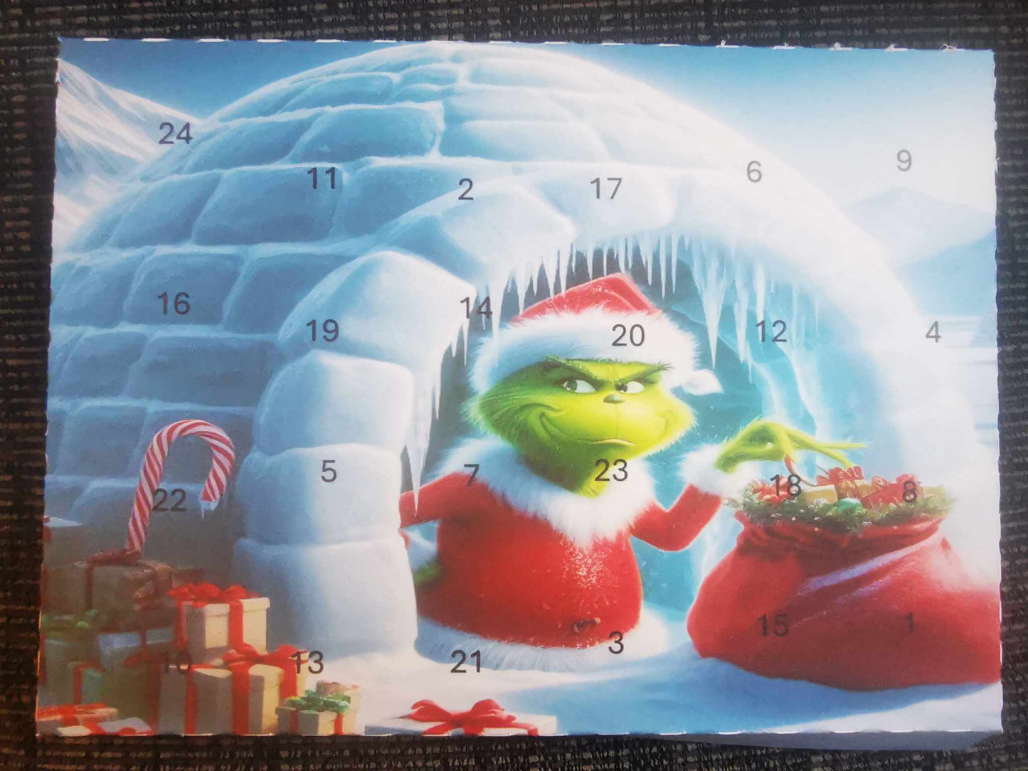 Christmas Advent - 12 DAYS - including tray