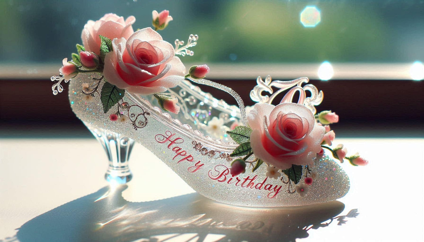 Happy Birthday Gift Box with Segmented Tray