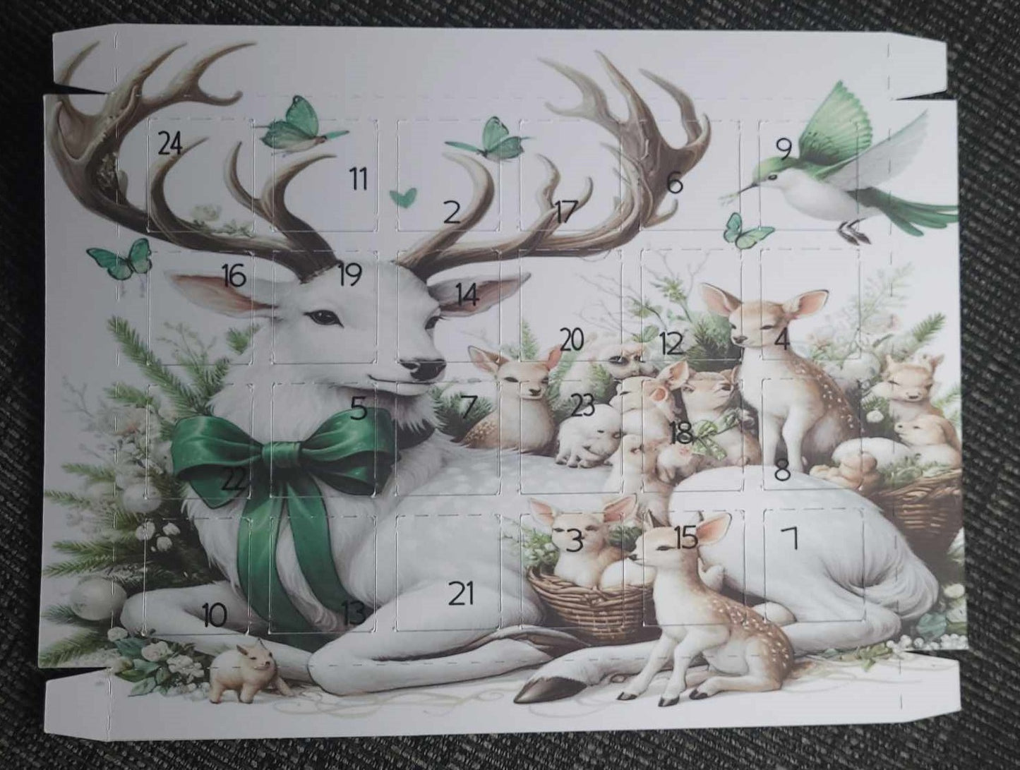 Christmas Advent Calendar Box Packaging & Advent Mould