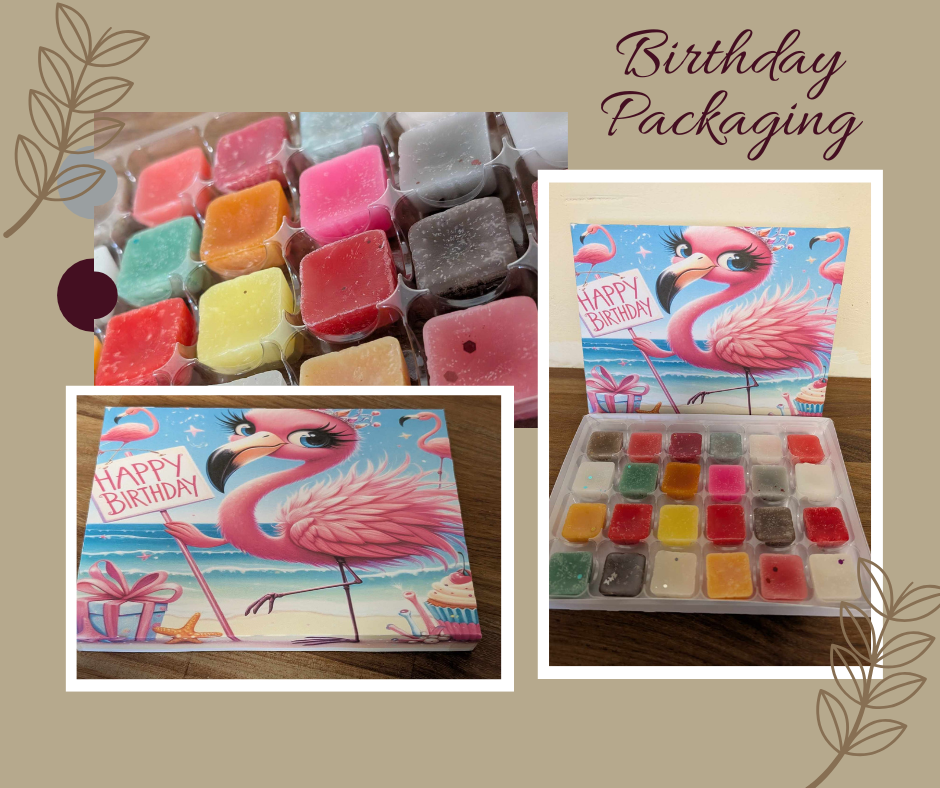 Happy Birthday Gift Box with Segmented Tray