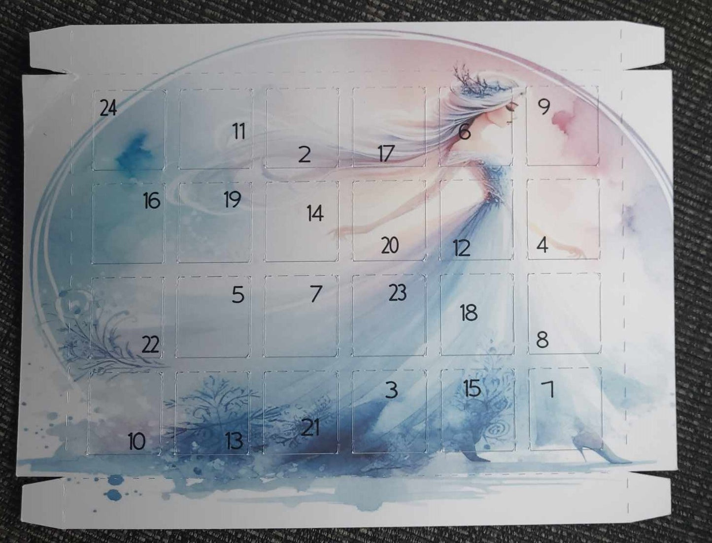 Christmas Advent Calendar Box Packaging & Advent Mould