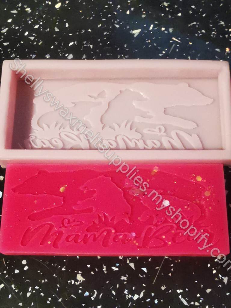 MOTHERS DAY - MUM, MAM etc Silicone Snap Bar & Cloud Moulds