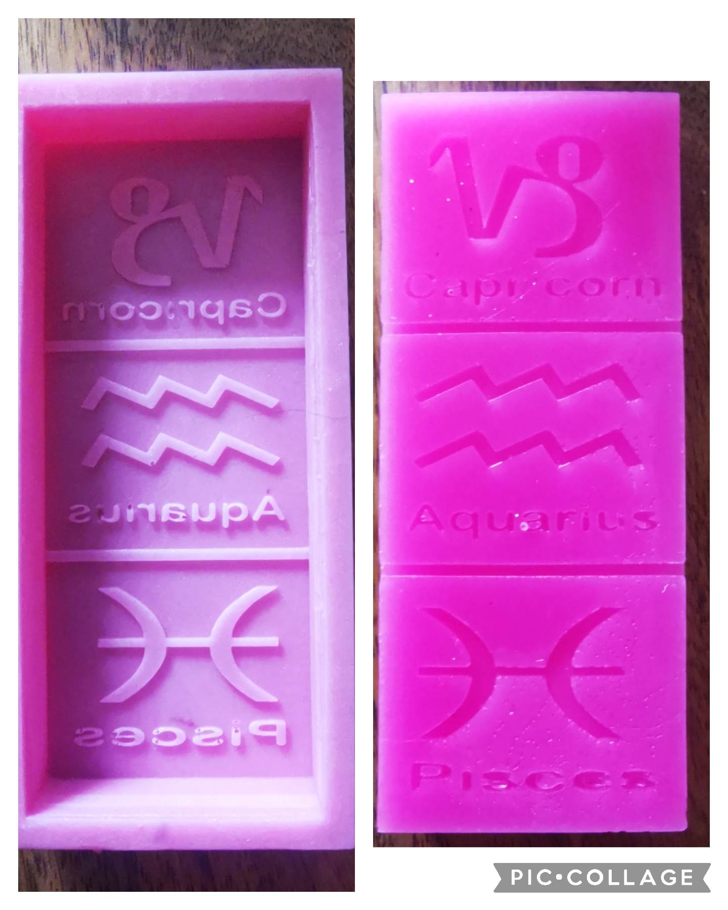 STAR SIGNS Silicone Snap Bar Moulds