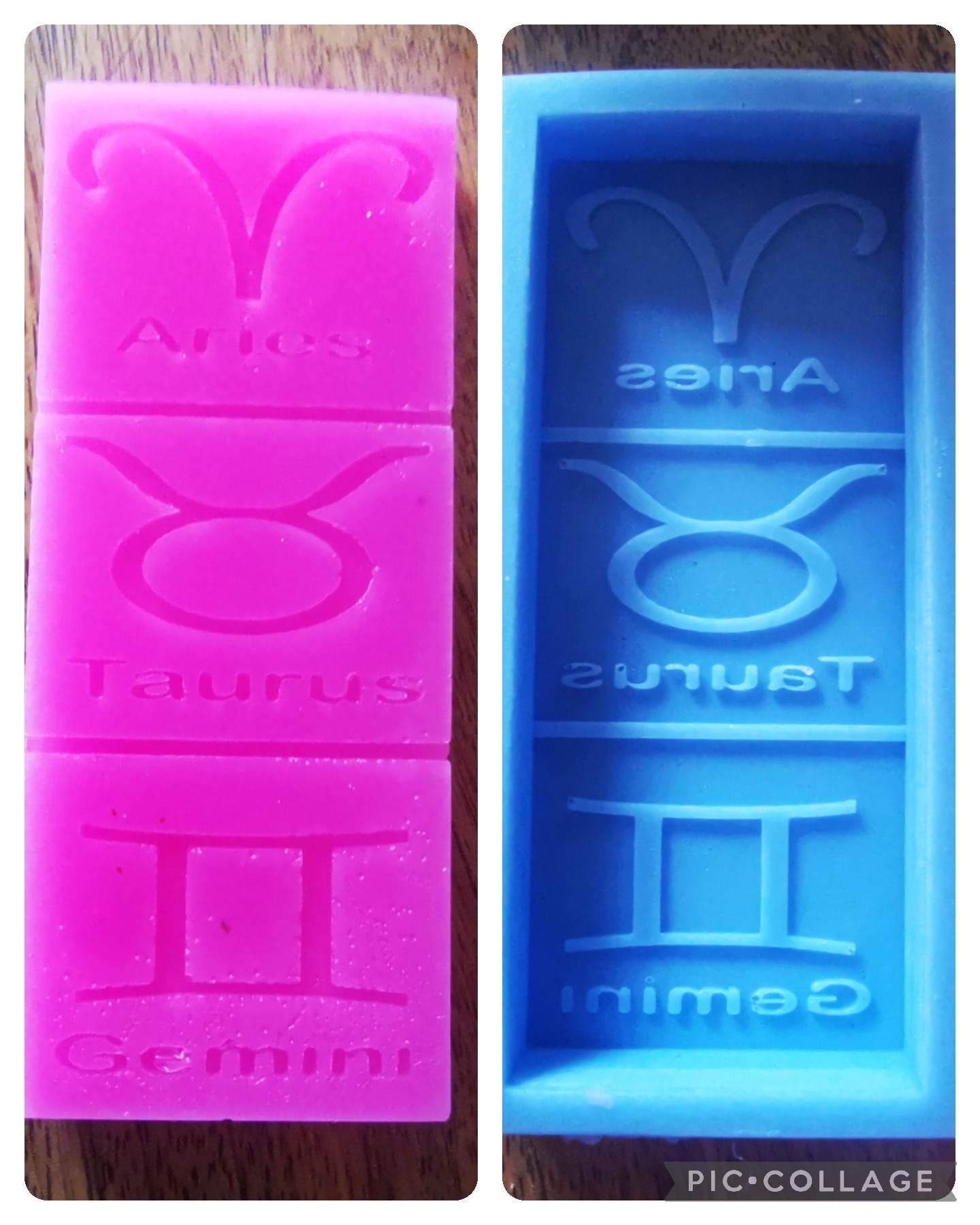 STAR SIGNS Silicone Snap Bar Moulds
