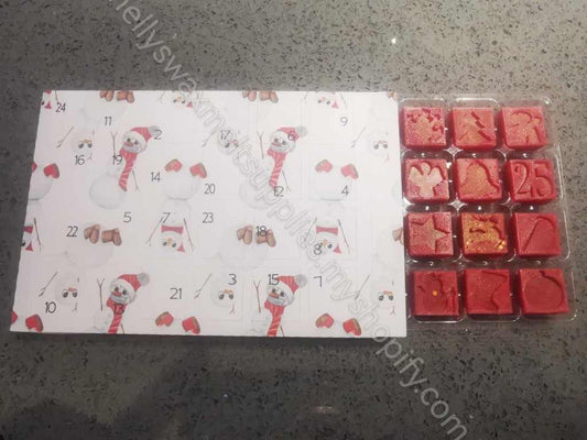 Christmas Advent Calendar Box Packaging & Advent Mould
