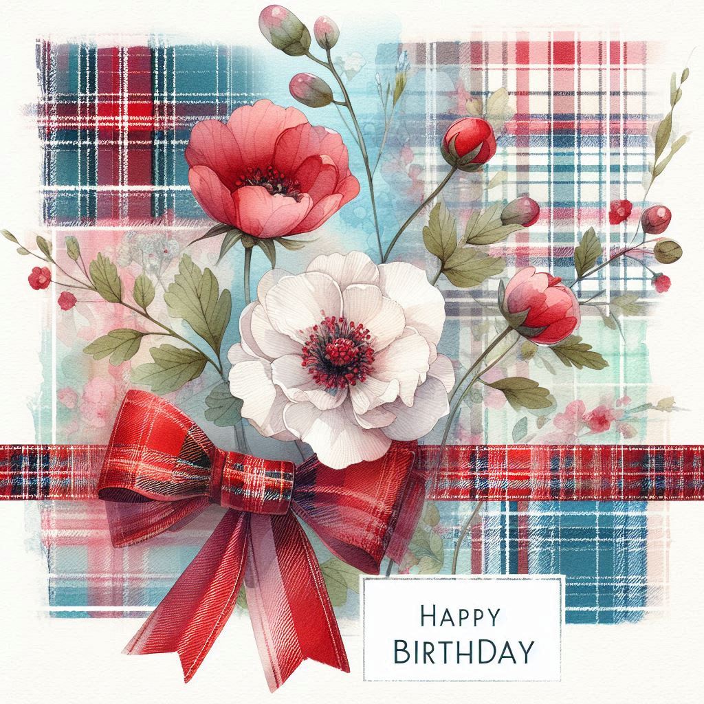 Happy Birthday Gift Box with Segmented Tray