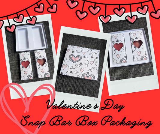 VALENTINES & MOTHERS DAY Snap Bar Box Packaging